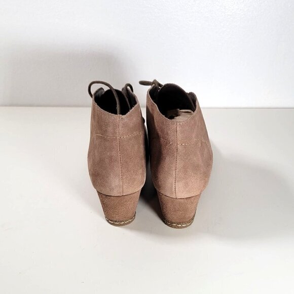 Franco Sarto Womens Suede Lace up Ankle Booties Size US 7.5 - Picture 9 of 16